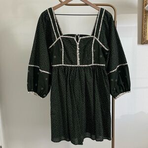 Madewell Floral Babydoll Dress
